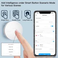 Interruptor Inteligente Zigbee Con Botón De Escena Control Remoto Inalámbrico Soporte Para Alexa Google 2Mqtt - details 2