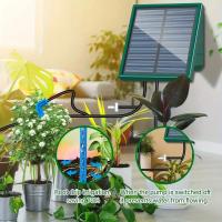 Nueva Sistema De Riego Solar DIY Cinta De Riego Por Goteo Cuadrada Con 10 Cabezales Adecuado Para Jardines Courtyards Y Jardines - details 1