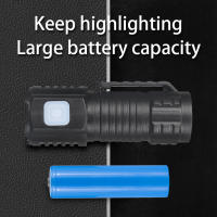 Mini Linterna De Autodefensa Con Batería Integrada 14500 Carga Rápida Tipo-C Y 5 Modos Para Afrontar Diferentes Situaciones - details 3