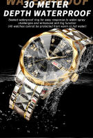 Reloj De Pulsera Para Hombre BINBOND Marca Top Lujo Resistente Al Agua Luminoso Con Fecha Y Día De La Semana Reloj De Acero Inoxidable Cuarzo - details 15