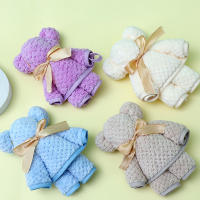 Toalla De Baño Absorbente Y Suave De Velocidad De Secado Rápido 30/75CM Regalo De Cumpleaños Y Boda Decorativa Para Rostro Material De Velours Coral - details 10
