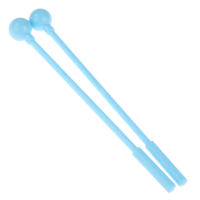 2pcs/set De Palmas De Batería De 20cm Para Adultos Y Niños Mallets De Goma Y Plástico Instrumentos De Ritmo - details 19