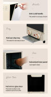 12L Freidoras de aire eléctricas de gran capacidad, horno tostador mecánico para el hogar, cocina de 360 °, Horno de convección para hornear, freidora profunda sin aceite - details 10