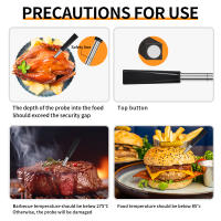 Termómetro Digital Para Barbacoa Bluetooth Termómetro De Cocina Inteligente Para Carne Y Alimentos Uso En Horno Y Parrilla - details 9
