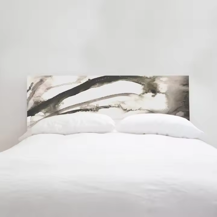 Cabeceros para cama de 150 90  180 (medidas 95x80 95x100 110x80 110x100 110x120 165x80 165x100 originales diseño de Ane Didier forma original y práctica de decorar la habitación con arte Re. ANA DURAN C 264 - 1