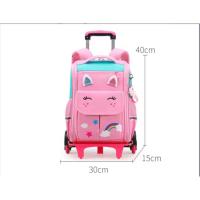 Varilla bolsa escolar de moda para niños y niñas, ligera, espina, mochila dorsa - details 8