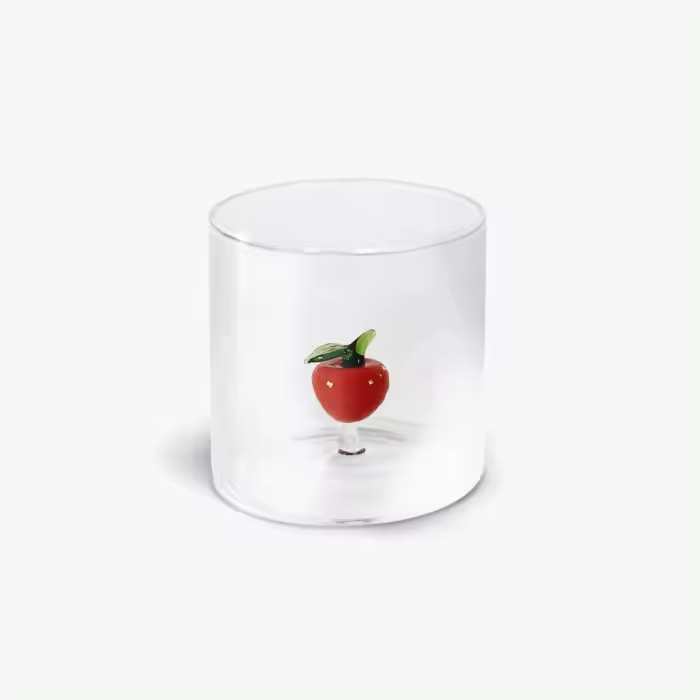 WD Estilo de vida borosilicato Cc vidrio 250 ml manzana Decoración - 1