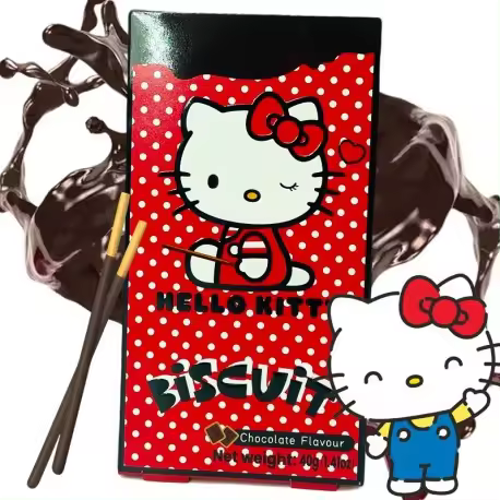 Palitos Hello Kitty Choco Biscuit - 1