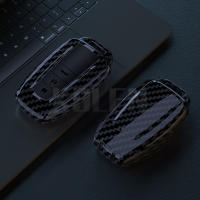 Funda De Llave De Coche En Fibra De Carbono ABS Para Toyota Prius Camry Corolla CHR C-HR RAV4 Land Cruiser Prado Accesorios Protector De Carcasa - details 5