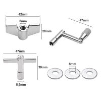 Accesorios De Repuesto Para Cymbal 23pcs Con Soporte De Cymbal Felpa Para Cymbal Y Tornillos Anillos Incluidos - details 8