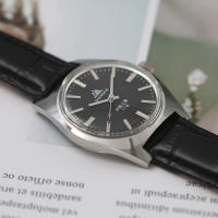 Reloj Mecánico De Mano Shanghai 7120 Para Hombre 36mm Retro Business Clásico Y Sencillo Resistente Al Agua Acero Inoxidable Y Cuero - details 3