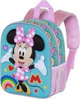 Mochila 3D Elite Disney Minnie Mouse Greet. Tamaño 31x26x11cm. KARACTERMANIA - details 0