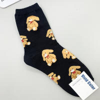 Calcetines De Conejo Para Mujeres Cómodos Y Lindos De Dibujos Animados Harajuku Para Skateboard. Caliente Y Transpirable Para Primavera E Invierno. Regalo Ideal. - details 8