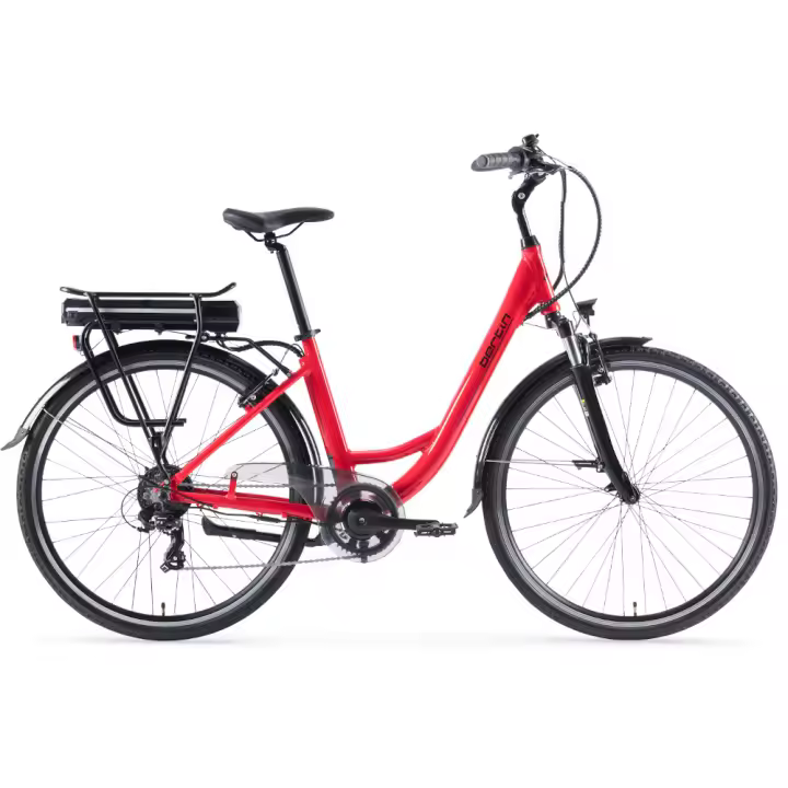 Bicicleta Paseo Electrica Rueda 28 Eleven Motor Trasero 36V 250W Diseño Moderno y Deportivo - 1