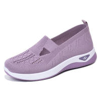 Zapatos De Verano Para Mujer Transpirables De Malla Suela Antideslizante Casual Plataforma Ligera Slip on Para Caminar - details 18