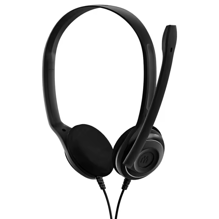 EPOS Sennheiser PC 8 USB Auriculares de Diadema con Micrófono, Cancelación de Ruido, Sonido Estéreo, Color Negro - 1