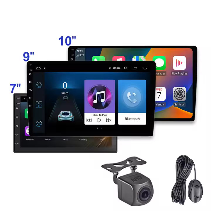 Radio De Coche XIMA Android 13 2 Din Multimedia Carplay Estéreo Bluetooth Para Hyundai Nissan Toyota Kia Tamaño 7/9/10 Pulgadas RAM 6G ROM 128G Soporte WiFi Y Navegación GPS - 1
