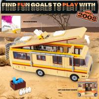 Conjunto De Construcción Breaking Bad 986 Piezas Juguete Educativo DIY Autobús Y RV Regalo De Cumpleaños Para Niños Y Niñas - details 4