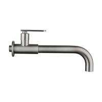 Grifo De Baño Individual De Niquel Pulido Para Pared Grifo De Escobilla Giratorio Accesorios De Baño Montaje En Pared - details 13