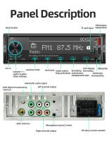 BQCC 1 Din MP3 Jugador De Coche Con Radio DAB Pantalla Táctil 2.5D Audio De Bajo Peso Localización Y Búsqueda De Coche - details 14