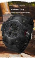 Reloj Deportivo Militar OFNS Para Hombre Estilo G Lujo 50M Impermeable Multifuncional Cuarzo LED Digital Con Alarma Y Calendario - details 4