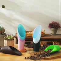 Juego De Herramientas Para Jardín Con Tazas De Suculentas Plásticas Cucharas Y Shovelitos Colores Micro Paisajes Plantas Verdes En Macetas - details 3