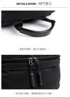 Mochila Casual Para Hombres Viaje Tendencia Estudiante De Colegio Moda Coreana Versión Mochila Escolar Impermeable Con Cierre De Cremallera - details 20