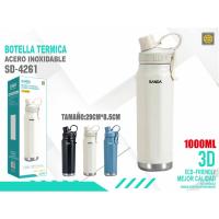 Sanda 1000ml Botella de Agua Térmica en Acero Inoxidable - details 0