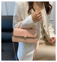 Bolso De Hombro Para Mujer Estilo Versátil 2025 Moda Texturizada Cuadrado Pequeño Bolsa De Mensajero Versátil Bolsa De Comercio - details 2