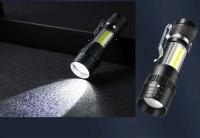 Linterna Táctica Portátil Mini 2000 Lumens Con Batería Integrada Lámpara LED COB Varía El Enfoque Impermeable Para Camping Pesca Senderismo Emergencias - details 9