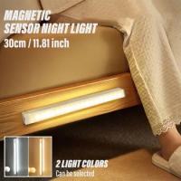 Iluminación LED Ultra Delgada Para Armarios Con Sensor De Movimiento Luz Nocturna Inalámbrica Para Cocina Y Armario - details 0