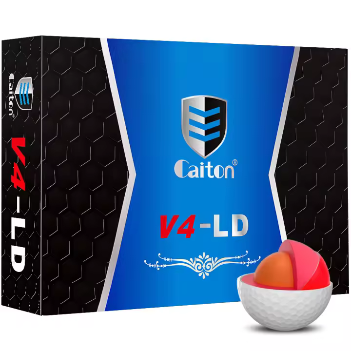 Bolas De Golf Caiton pro 4 Capas DuPont Surlyn Mejora 30 Yardas Rendimiento De Torneo Sensación Grande (12/6/3 Pack) - 1