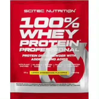 100% WHEY PROTEIN 30G LIMON-TARTA DE QUESO - 1