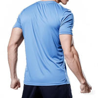 Camiseta De Verano Para Hombre Camiseta Casual De Manga Corta Ropa Deportiva Secado Rápido Tamaño Grande Camiseta De Gimnasio Para Hombres - details 2
