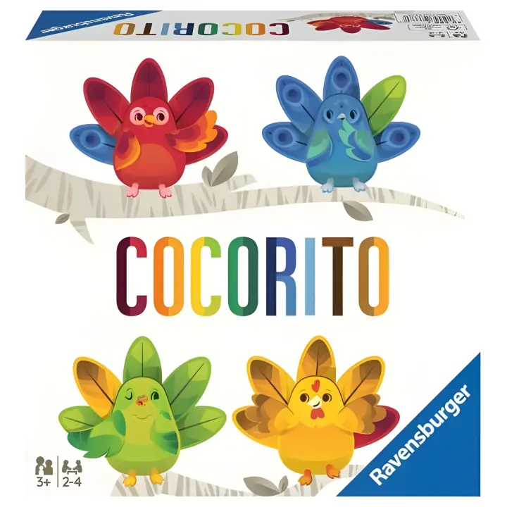 Ravensburger Juego Educativo Cocorito para Aprender y Asociar Colores - Desarrolla Motricidad Fina - 1