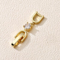 Extensor De Collar Y Pulsera ZAKOL En Tres Colores Con Cierre Plegable Para Fabricación De Joyas Mayorista Cubic Zirconia - details 1