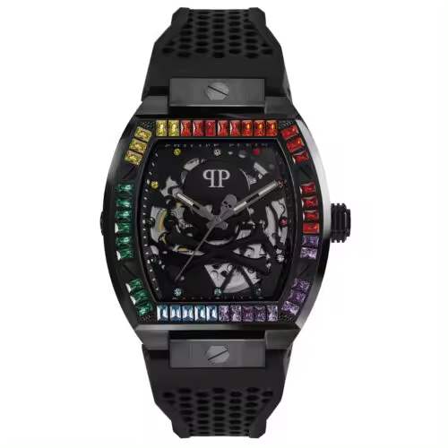 Philipp Plein Rainbow Hombre Reloj PWBAA0621 The Skeleton Automático 44mm - 1