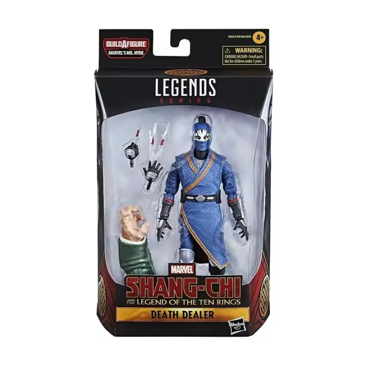 SHANG CHI Figura de acción Coleccionable de Death Dealer de 15 cm Leyenda de los Diez Anillos de Hasbro Marvel Legends Edad +4 a CPAF051 - 1