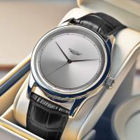 Reloj De Pulsera Para Hombre Marca Top Lujo Negocios Resistente Al Agua Cuarzo Cuero Reloj De Hombre Moda Casual Mano Del Reloj - details 1
