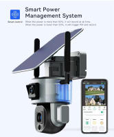 Cámara de vigilancia de seguridad solar inalámbrica para exteriores 4K 8MP 4G 360° Lente dual Zoom óptico 10X Detección de movimiento - details 13