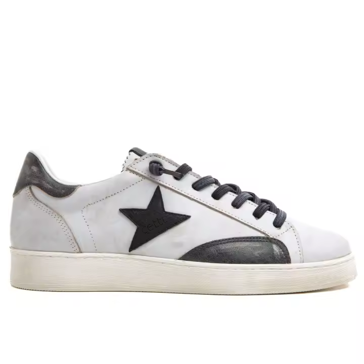 Cetti hombre zapatillas C-1342 aviador blanco - 1