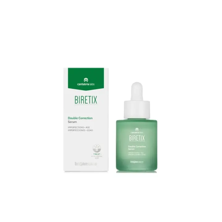Biretix Double Correction Serum Imperfecciones + Edad Doble eficacia imperfecciones y primeras arrugas  30ml - 1