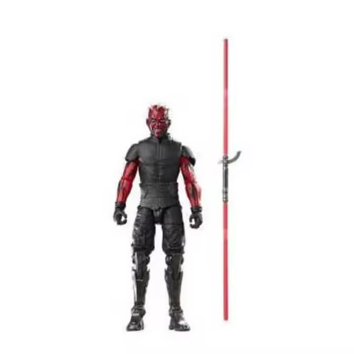 Hasbro Figura Del Maestro Darth Maul De La Serie Negra Star Wars - 1