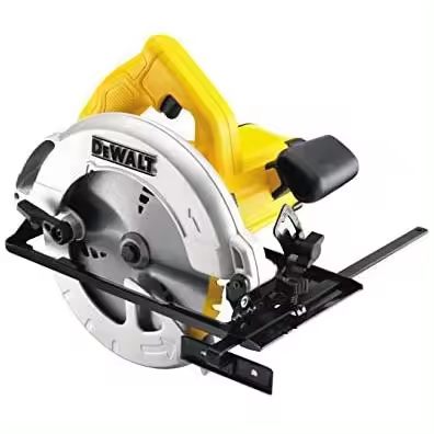 Dewalt DWE560-QS Sierra Circular 1.350W-65 mm Prof. -diámetro de 184 mm, Amarillo, 30.4 cm - 1