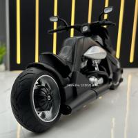 Modelo De Motocicleta V-REX a Escala 1/12 En Aleación De Metal Con Luz Y Sonido Para Coleccionistas Adultos Regalo Juguete De Vehículo De Metal Duradero Tamaño Aproximado 21.5*10.5cm - details 12