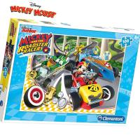 Puzzle 100 piezas Mickey Mouse y los Súper Pilotos Disney CLEMENTONI - details 1