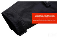 Chaqueta De Motocicleta Impermeable Y Resistente Al Viento Para Hombres Ropa Caliente Y Duradera Para Ciclismo En Invierno - details 11
