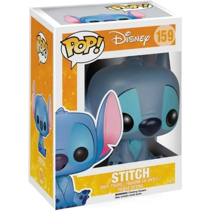 Funko Pop Stitch sentado Disney (159) figura vinilo 9,5 centímetros - 1