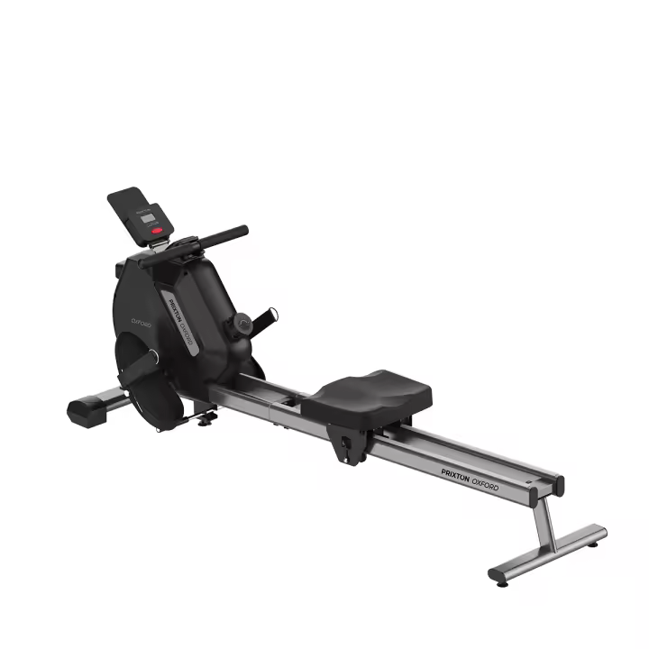 Máquina de remo Oxford - Resistencia 3 kg - 16 niveles - Volante de inercia magnético - Pantalla con tiempo, distancia, calorías y repeticiones  PRIXTON - 1