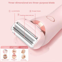Epilador Eléctrico Profesional Para Mujer Peluca Facial Bikini Axilas Piernas Cuerpo Impermeable Recargable Herramienta De Belleza - details 0